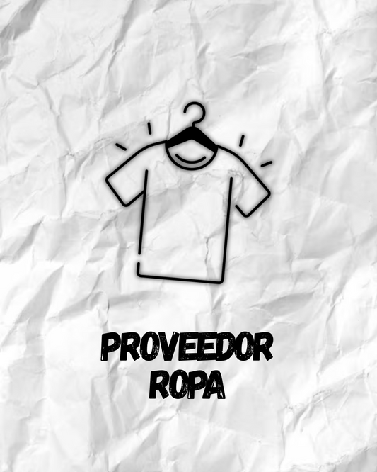 PROVEEDOR DE ROPA