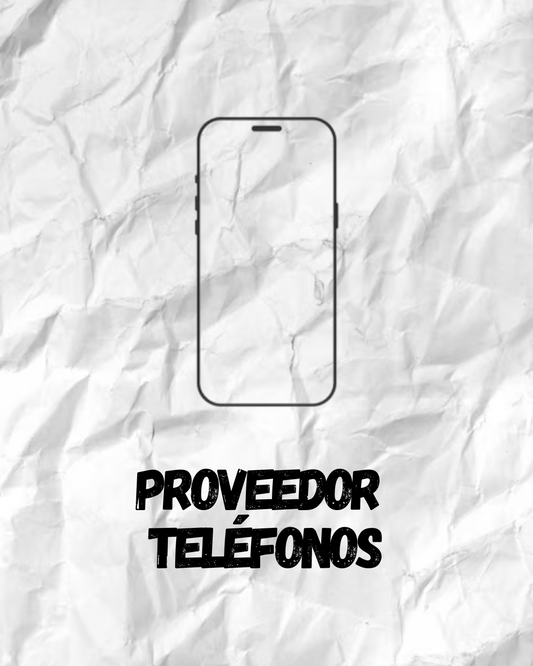 PROVEEDOR DE TELÉFONOS